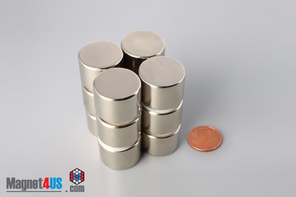 7/8" dia. x 5/8" N45 Neodymium Disc Magnet - photo 5