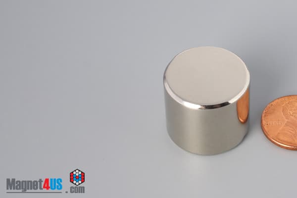 7/8" dia. x 3/4" N45 Neodymium Disc Magnet - photo 3