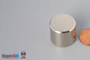 7/8" dia. x 3/4" N45 Neodymium Disc Magnet - photo 3