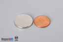 7/8" dia. x 3/32" N45 Neodymium Disc Magnet - photo 1