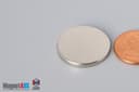 7/8" dia. x 3/32" N45 Neodymium Disc Magnet - photo 3