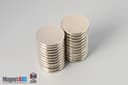 7/8" dia. x 1/10" N40 Neodymium Disc Magnet - photo 4