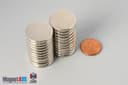 7/8" dia. x 1/10" N40 Neodymium Disc Magnet - photo 5