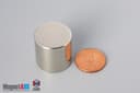 7/8" dia. x 7/8" N40 Neodymium Cylinder Magnet - photo 1