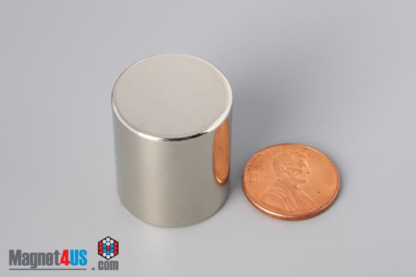 7/8" dia. x 1" N52 Neodymium Cylinder Magnet