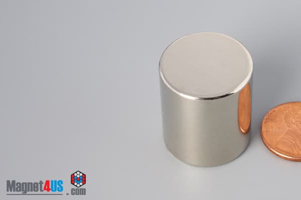 7/8" dia. x 1" N52 Neodymium Cylinder Magnet - photo 3