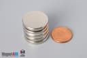 7/8" dia. x 1/8" N40 Neodymium Disc Magnet - photo 5