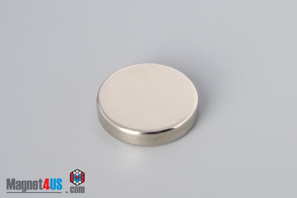 7/8" dia. x 3/16" N40 Neodymium Disc Magnet - photo 2