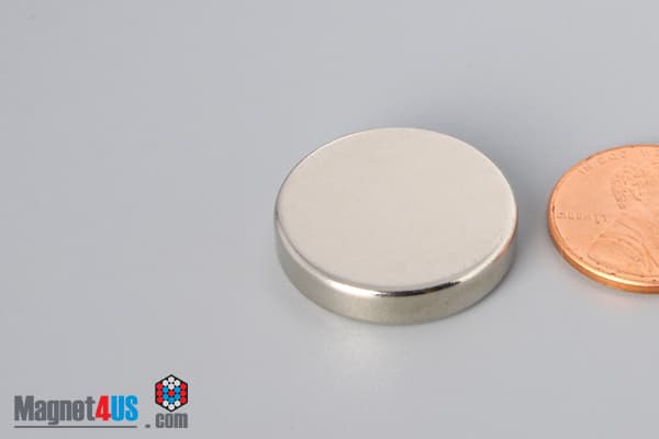 7/8" dia. x 3/16" N40 Neodymium Disc Magnet - photo 3