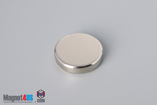 7/8" dia. x 2/10" N45 Neodymium Disc Magnet - photo 2