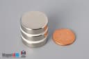 7/8" dia. x 1/4" N45 Neodymium Disc Magnet - photo 5