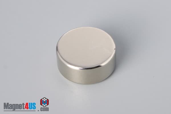 7/8" dia. x 3/8" N45 Neodymium Disc Magnet - photo 2