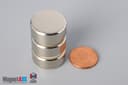 7/8" dia. x 3/8" N45 Neodymium Disc Magnet - photo 5