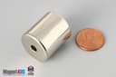 7/8" od x 3/16" id x 1" N45 Neodymium Ring Magnet - photo 1