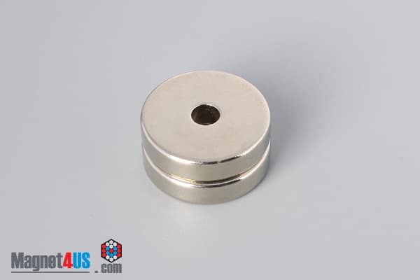7/8" od x 3/16" id x 2/10" N45 Neodymium Ring Magnet - photo 4
