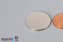 15/16" dia. x 1/16" N45 Neodymium Disc Magnet - photo 3