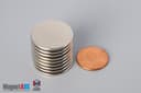 15/16" dia. x 1/16" N45 Neodymium Disc Magnet - photo 5