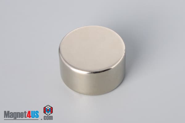 15/16" dia. x 1/2" N45 Neodymium Disc Magnet - photo 2