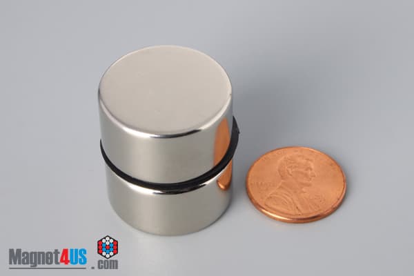 15/16" dia. x 1/2" N45 Neodymium Disc Magnet - photo 5
