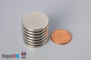 15/16" dia. x 1/10" N45 Neodymium Disc Magnet - photo 5