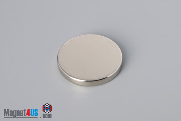 15/16" dia. x 1/8" N45 Neodymium Disc Magnet - photo 2
