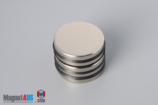 15/16" dia. x 1/8" N45 Neodymium Disc Magnet - photo 4