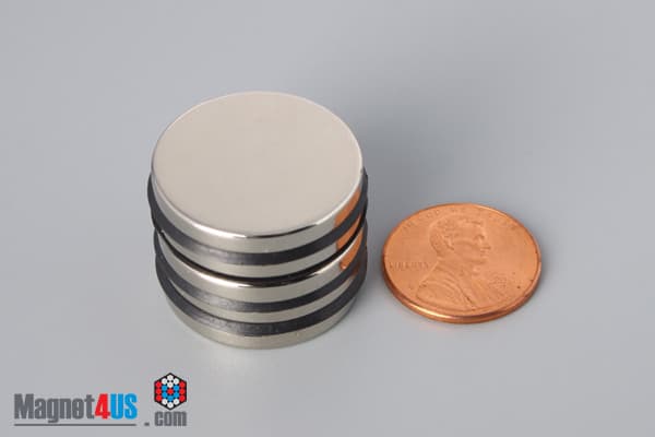 15/16" dia. x 1/8" N45 Neodymium Disc Magnet - photo 5