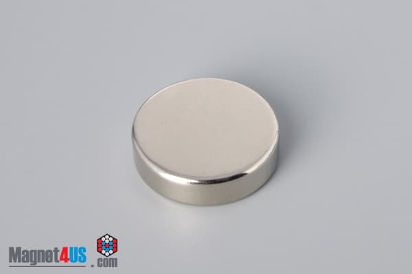 15/16" dia. x 1/4" N45 Neodymium Disc Magnet - photo 2