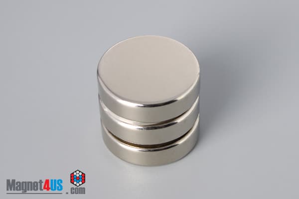 15/16" dia. x 1/4" N45 Neodymium Disc Magnet - photo 4