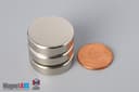 15/16" dia. x 1/4" N45 Neodymium Disc Magnet - photo 5