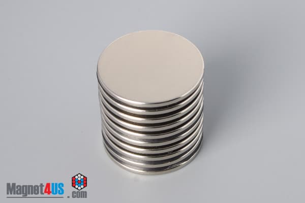 1" dia. x 1/16" N40 Neodymium Disc Magnet - photo 4