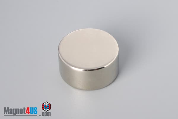 1" dia. x 1/2" N40 Neodymium Disc Magnet - photo 2