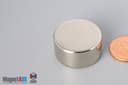 1" dia. x 1/2" N40 Neodymium Disc Magnet - photo 3