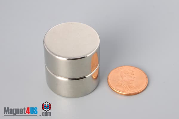 1" dia. x 1/2" N40 Neodymium Disc Magnet - photo 5