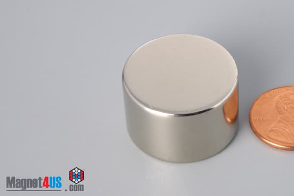 1" dia. x 5/8" N45 Neodymium Disc Magnet - photo 3