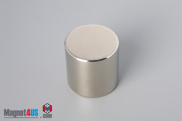 1" dia. x 1" N52 Neodymium Cylinder Magnet - photo 2