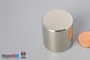 1" dia. x 1" N52 Neodymium Cylinder Magnet - photo 3