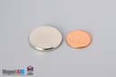 1" dia. x 1/8" N40 Neodymium Disc Magnet - photo 1