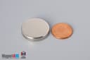 1" dia. x 2/10" N40 Neodymium Disc Magnet - photo 1