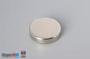 1" dia. x 1/4" N40 Neodymium Disc Magnet - photo 2