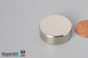 1" dia. x 3/8" N40 Neodymium Disc Magnet - photo 3