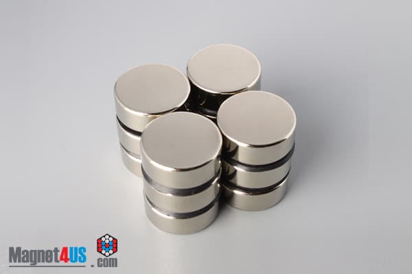 1" dia. x 3/8" N40 Neodymium Disc Magnet - photo 4