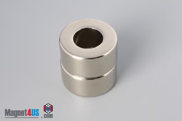 1" od x 1/2" id x 1/2" N45 Neodymium Ring Magnet - photo 4