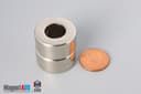1" od x 1/2" id x 1/2" N45 Neodymium Ring Magnet - photo 5