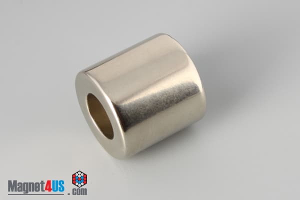 1" od x 1/2" id x 1" N40 Neodymium Ring Magnet - photo 2