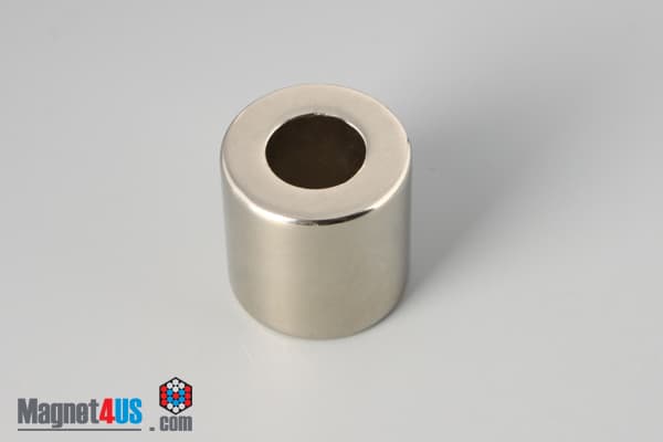 1" od x 1/2" id x 1" N40 Neodymium Ring Magnet - photo 4