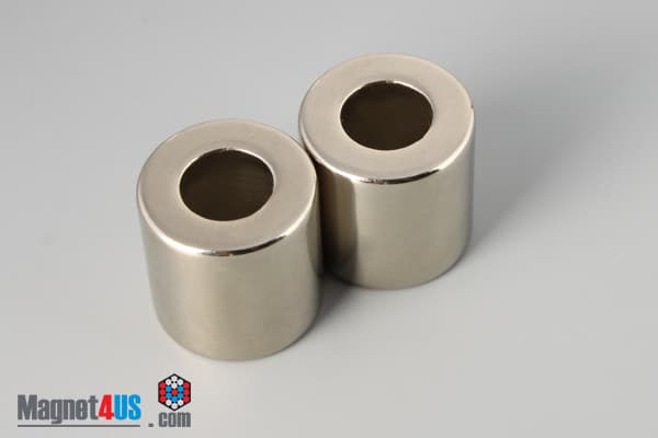 1" od x 1/2" id x 1" N40 Neodymium Ring Magnet - photo 5