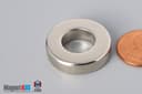 1" od x 1/2" id x 1/4" N45 Neodymium Ring Magnet - photo 3