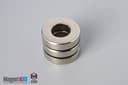 1" od x 1/2" id x 1/4" N45 Neodymium Ring Magnet - photo 4