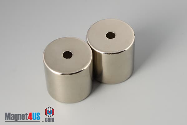 1" od x 3/16" id x 1" N45 Neodymium Ring Magnet - photo 5